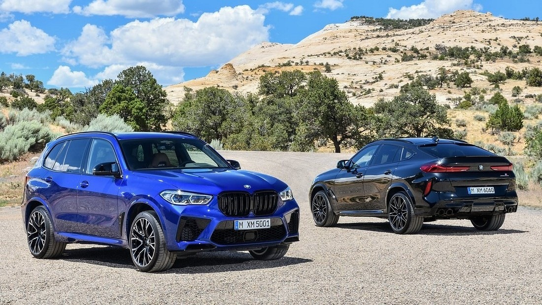 벤츠 GLE 53 AMG, BMW X5 M