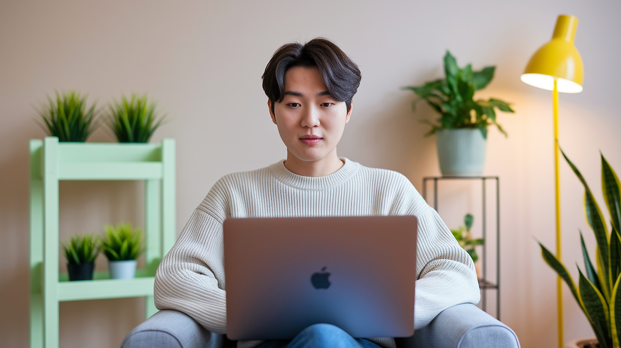 실업급여 교육 열심히 받고있는 모습