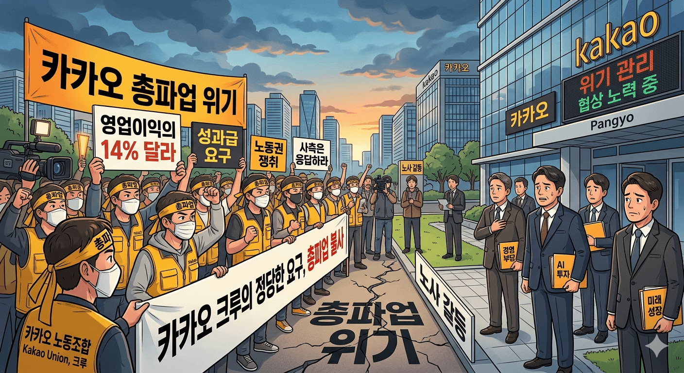 카카오 총파업