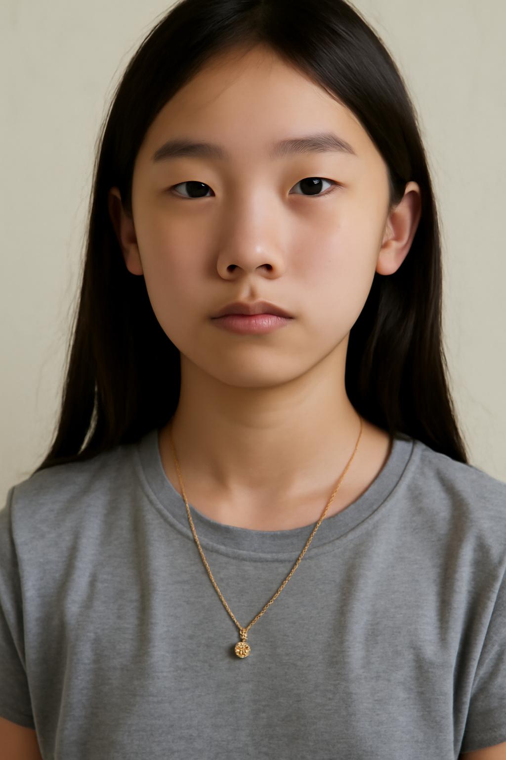 중학생 목걸이 금