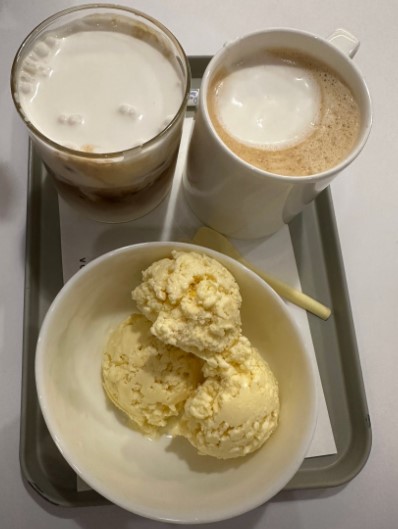 브알라 카페 아이스크림, 커피2잔