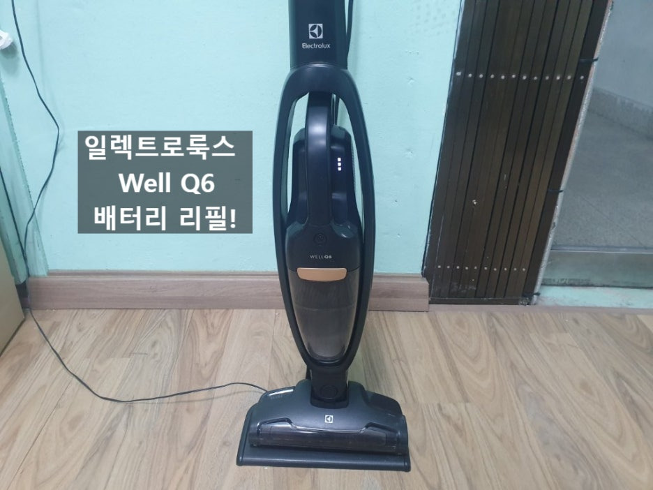 일렉트로룩스 well Q6 무선청소기