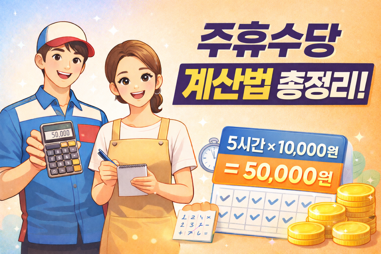 주휴수당 계산법 총정리