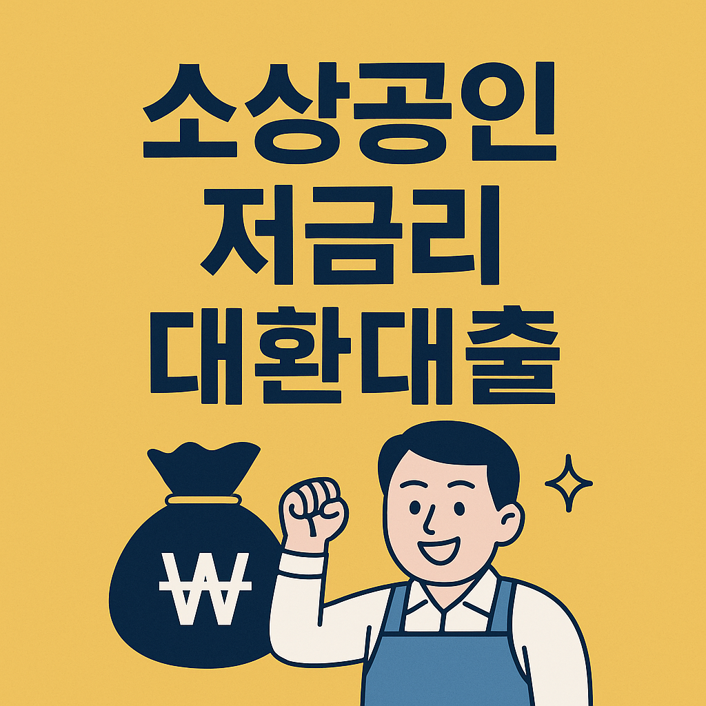 소상공인 저금리 대환대출