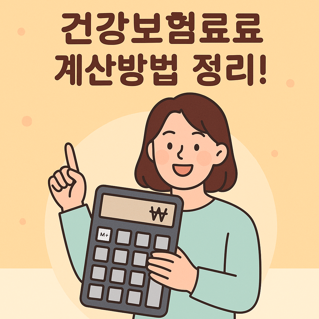 건강보험료 계산방법