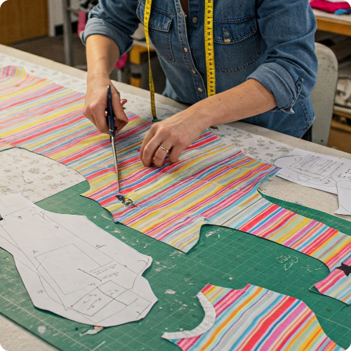 패턴 선택 및 준비