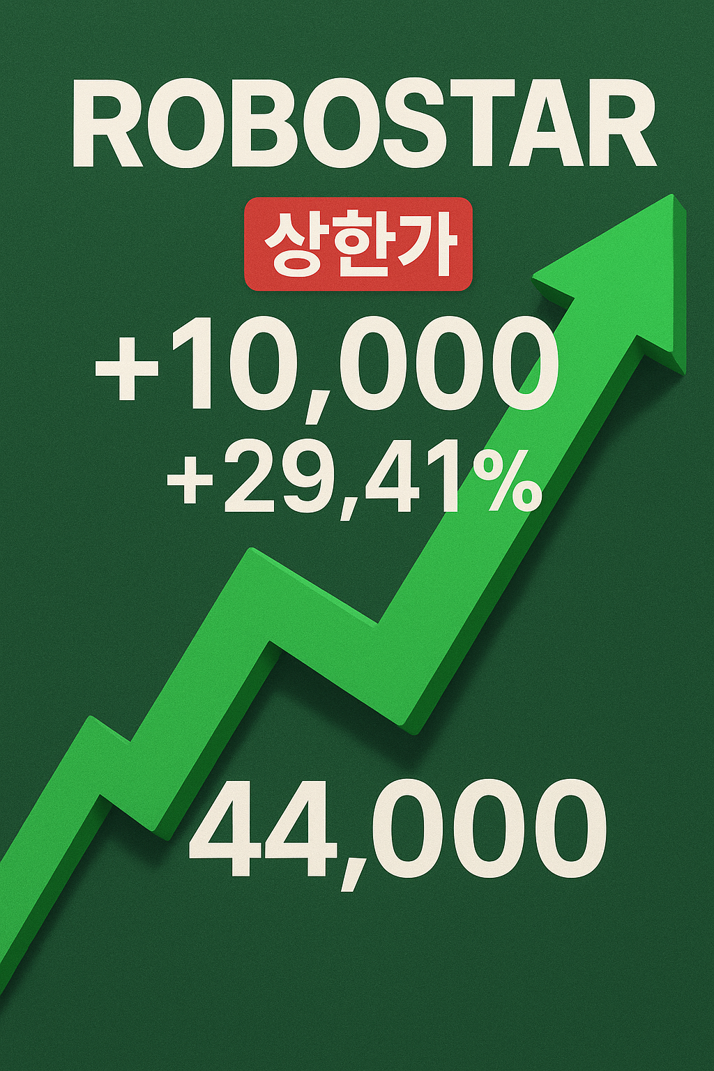 로보스타 상한가