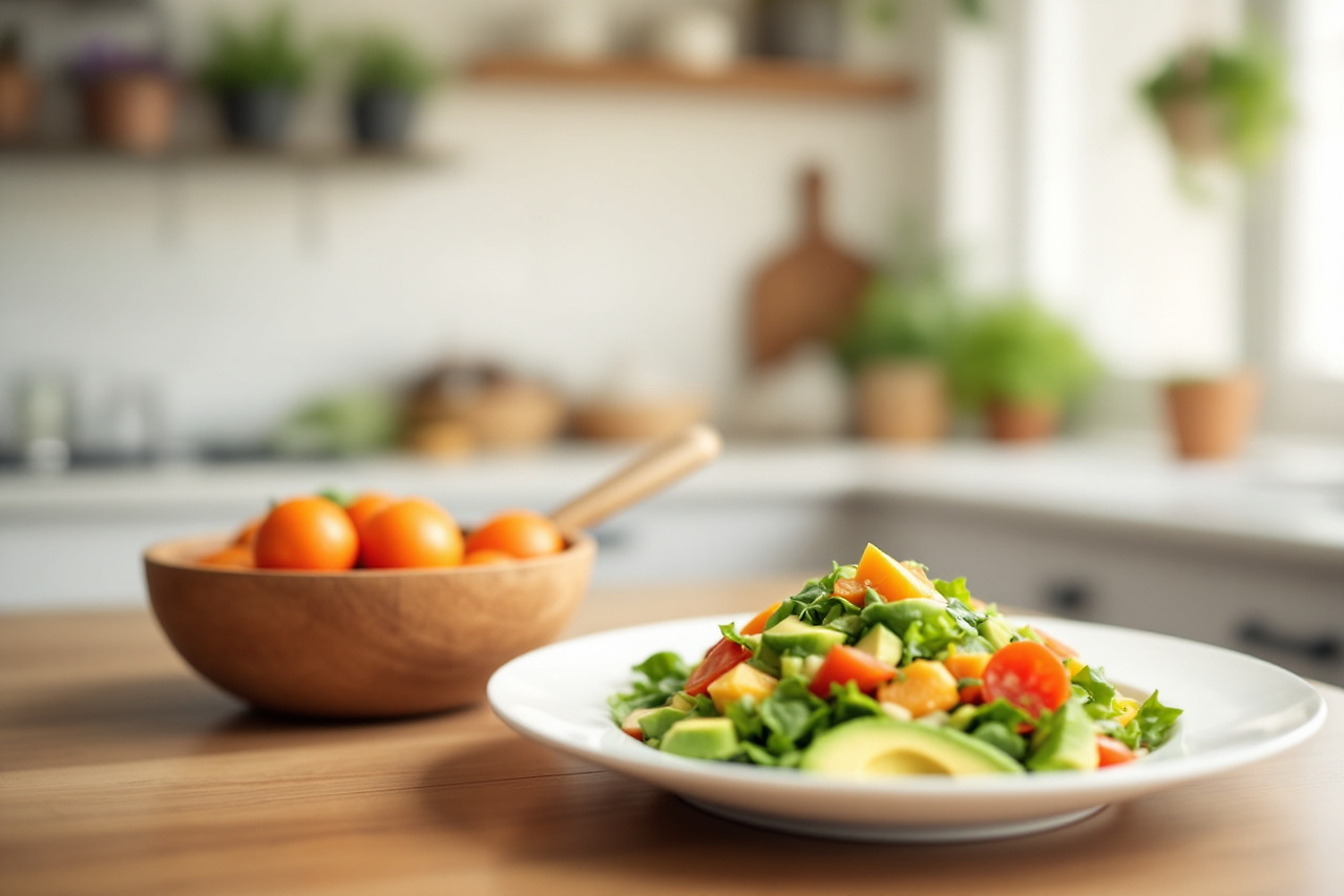 아보카도 오일이 들어간 셀러드