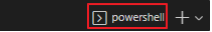 powershell로 떠있을경우