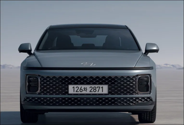 그랜저 하이브리드 전면