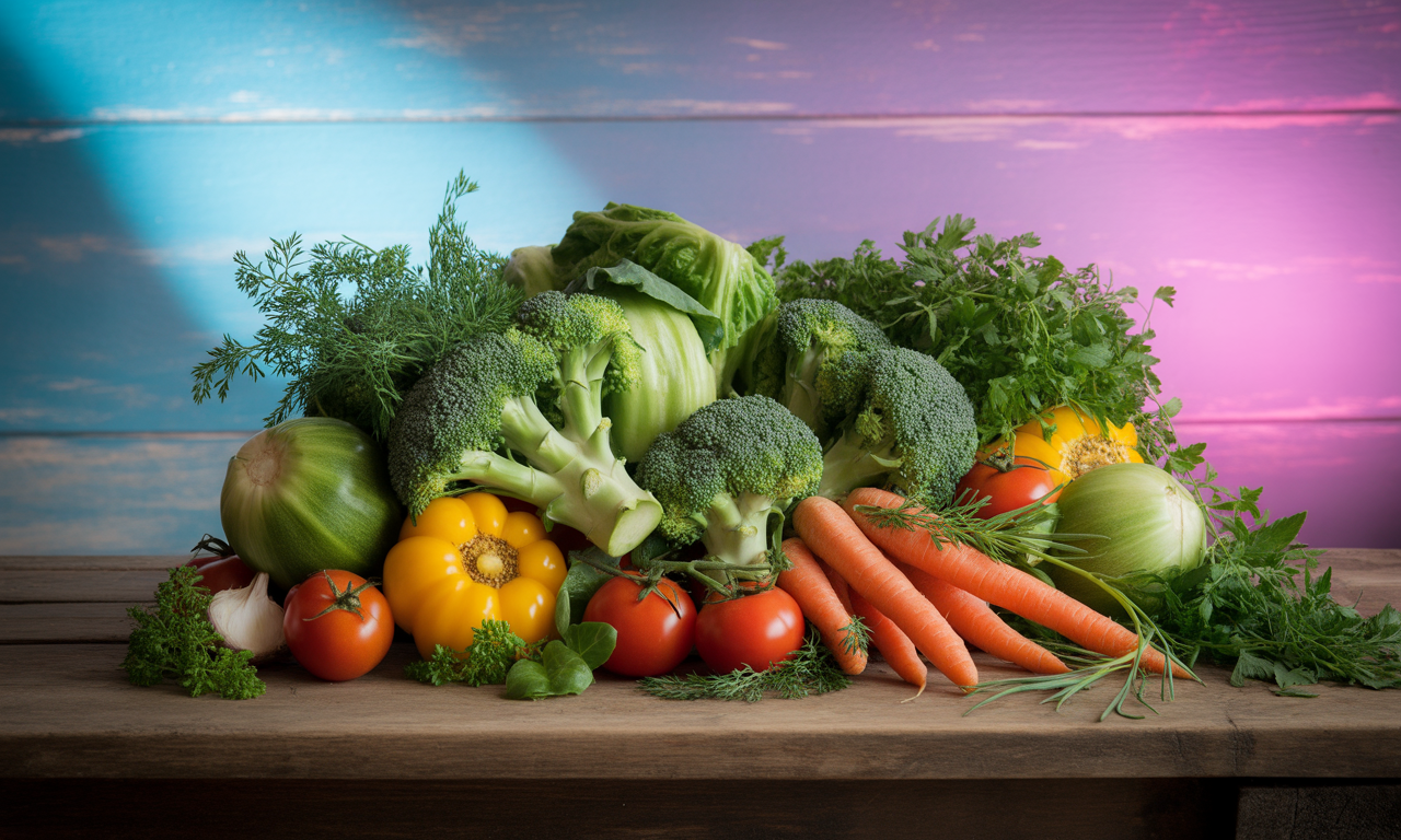 대상포진-예방-음식-브로콜리-당근-토마토