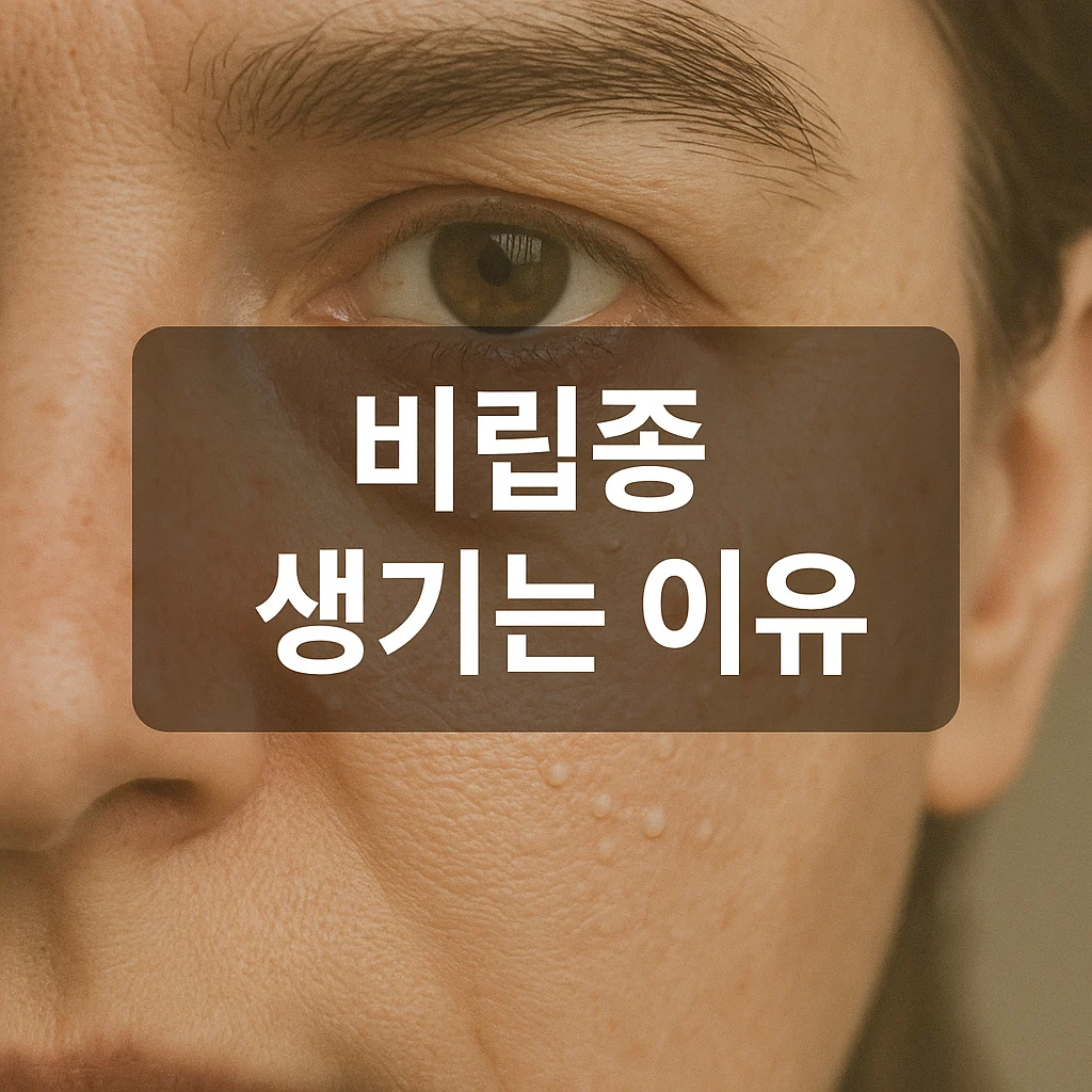 비립종 생기는 이유