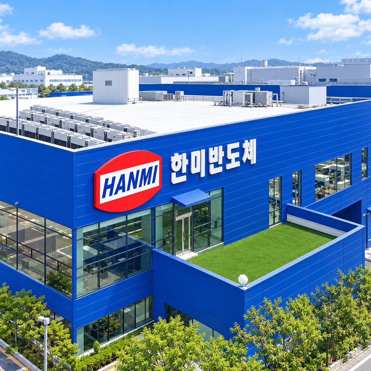 한미반도체 전경