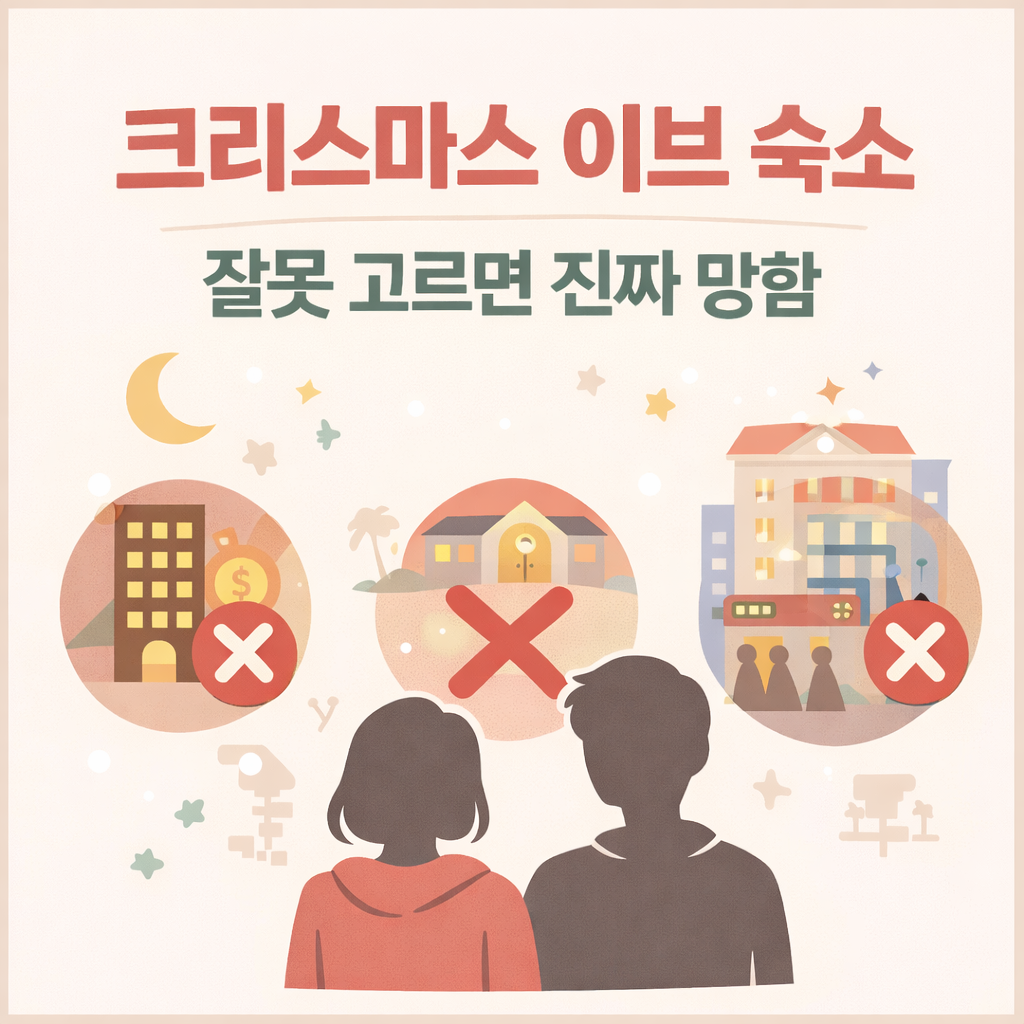 크리스마스 이브 숙소