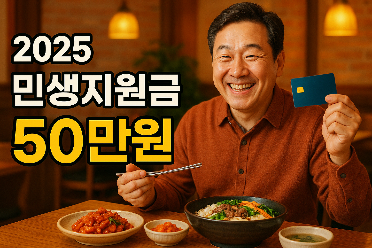 2025 민생지원금 50만원