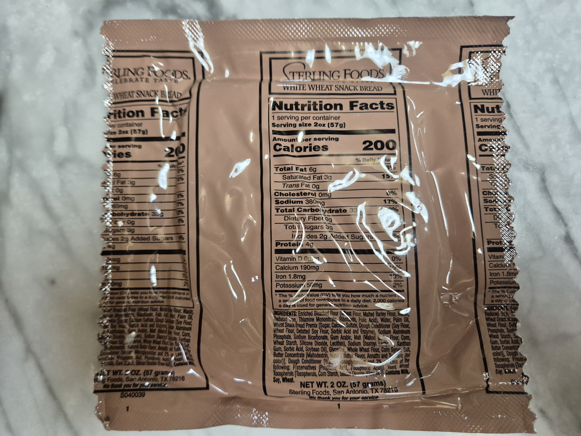 MRE 빵