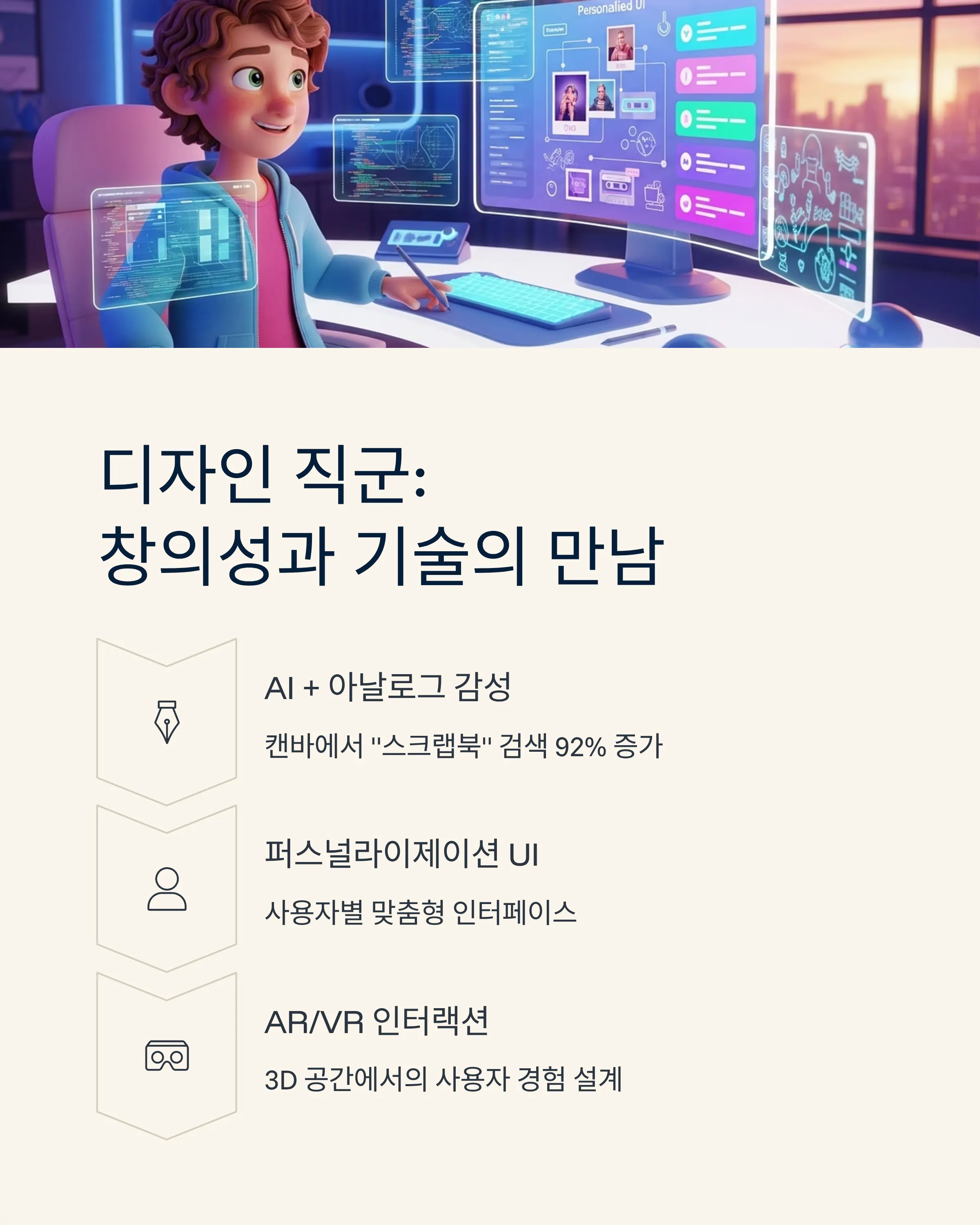 AI๊ฐ ๋ฐ๊พผ ์ฑ์ฉ ์์ฅ์ ํ์ค