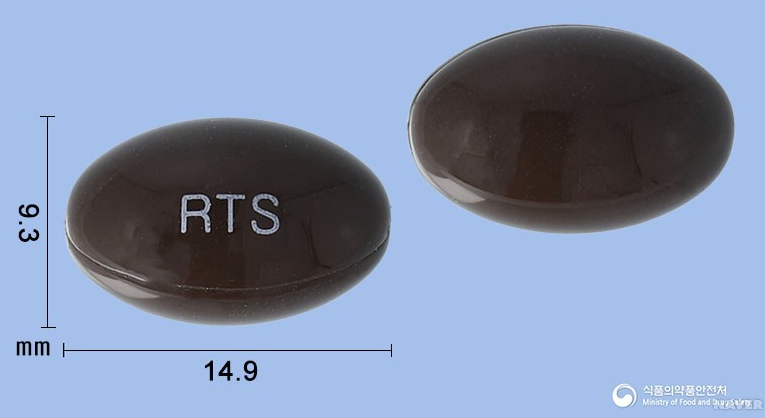 카리토포텐 연질 캡슐 모양