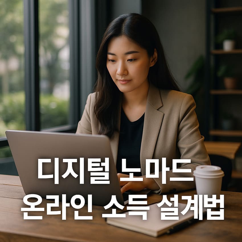 디지털 노마드 온라인 소득 설계법