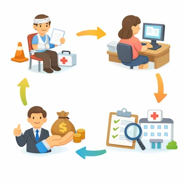 산재 처리 절차 접수부터 승인까지 흐름2