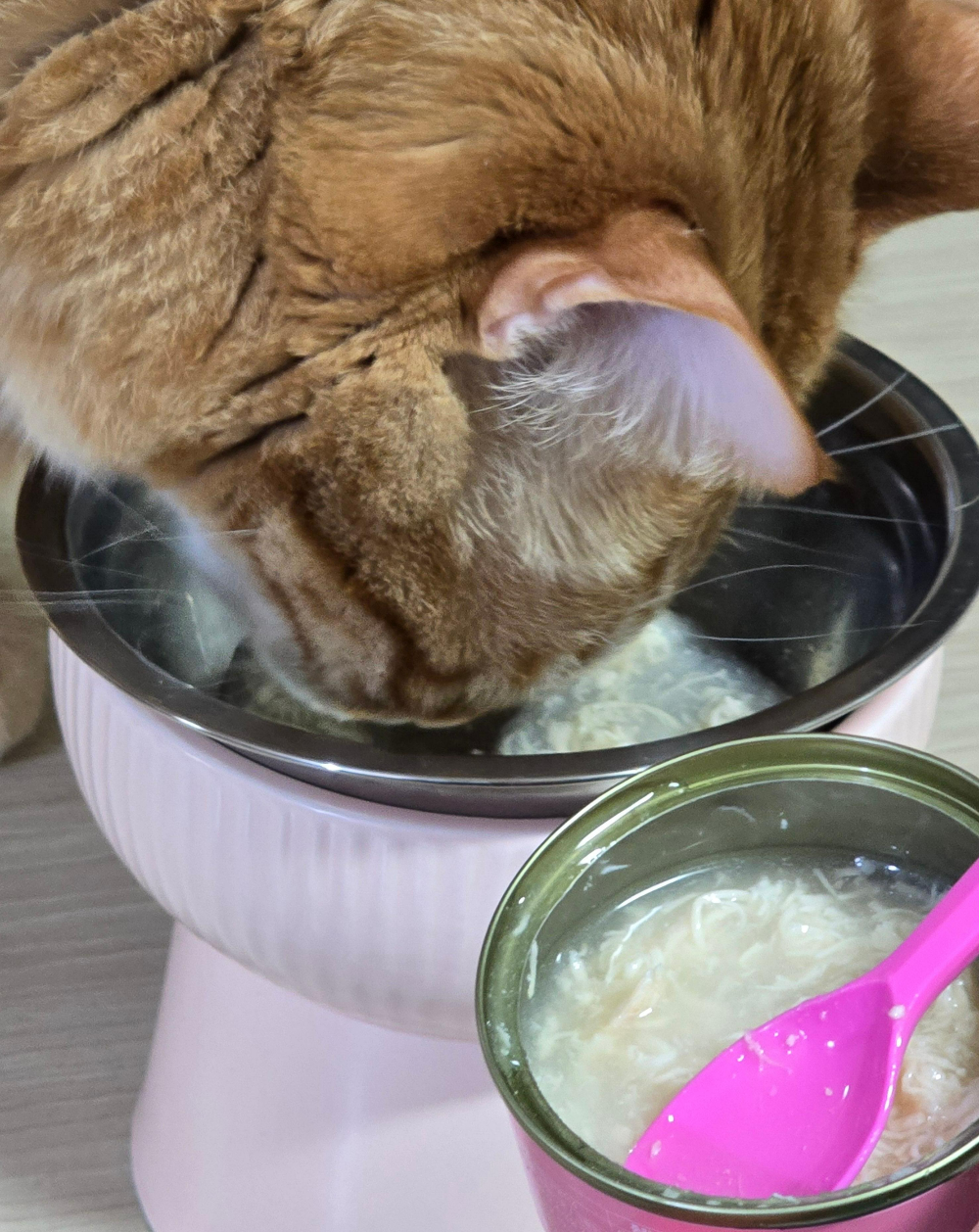 와구 핑크라벨 닭가슴살 캔8