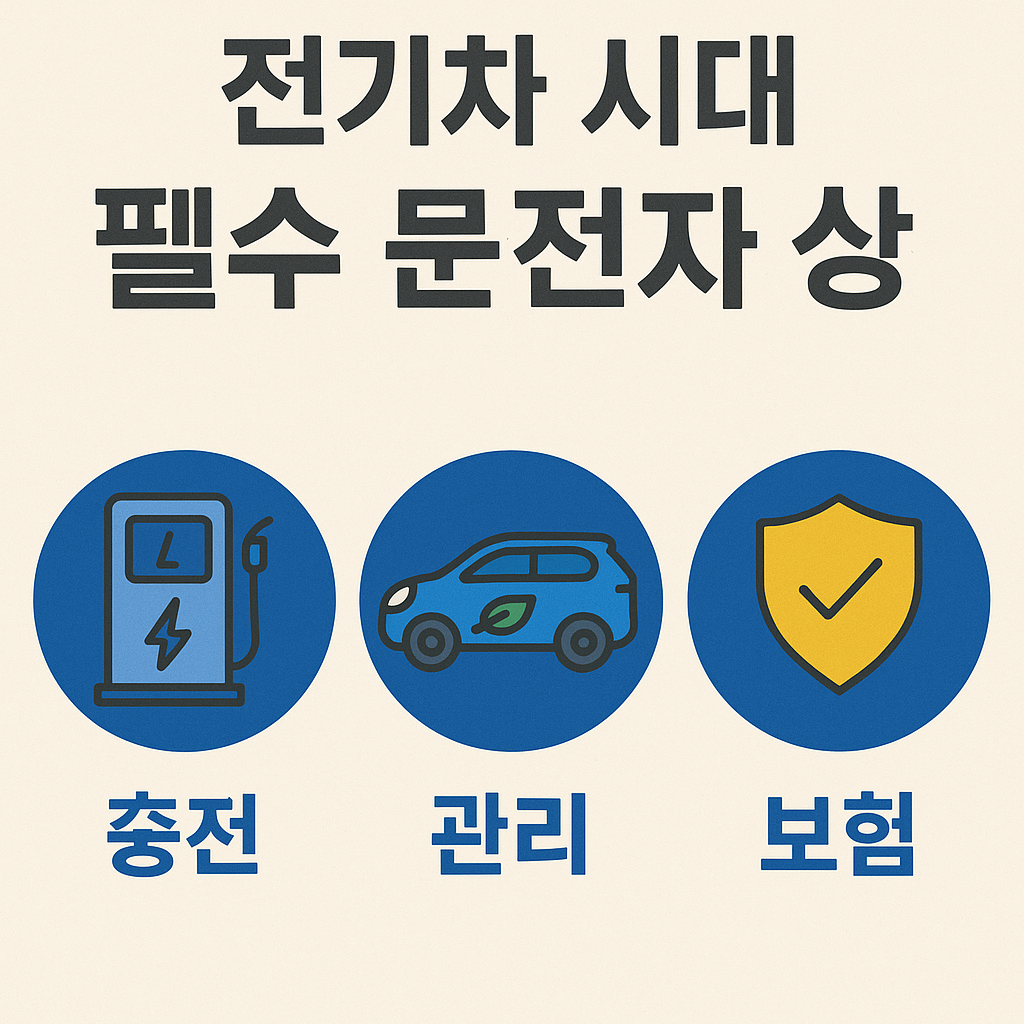 전기차 운전자라면 꼭 알아야 할 상식 3가지 (충전, 관리, 보험)