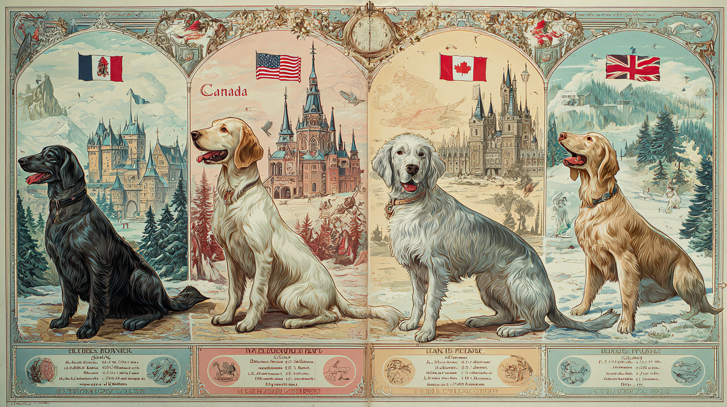 골든 리트리버, 리트리버 종류