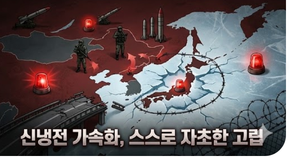 일본의 가속화되는 고립