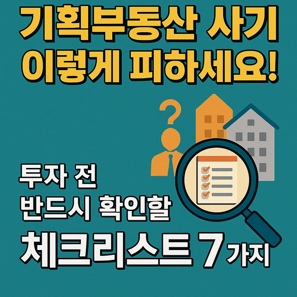 기획부동산_사기_이렇게_피하세요!_투자_전_반드시_확인할_체크리스트_7가지