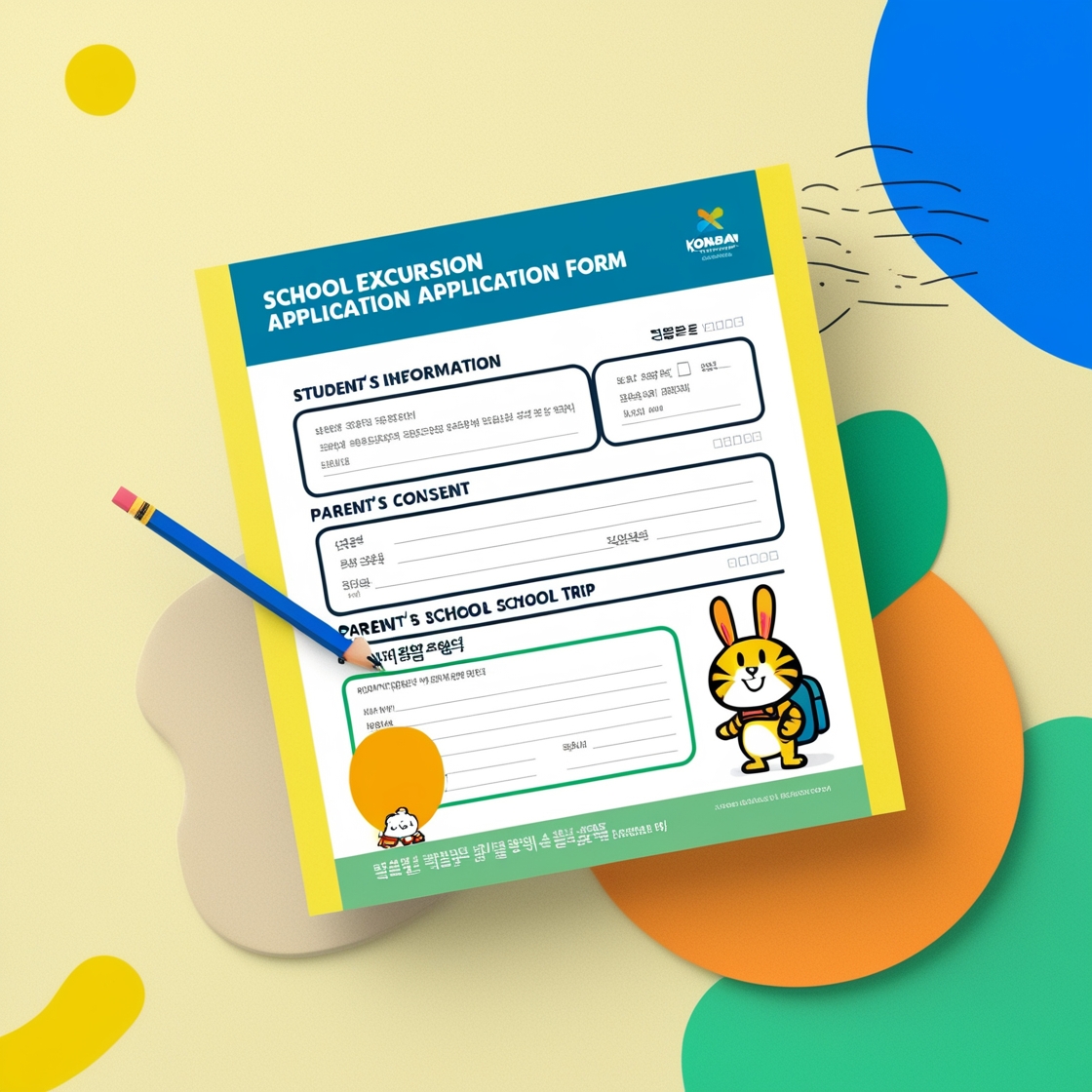 교외체험학습 신청서 쓰는 방법