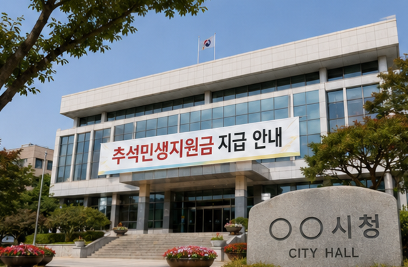 "2026 추석민생지원금 주는 곳 어디?" - 우리 동네 지급 여부 확인하는 법 핵심 정리
