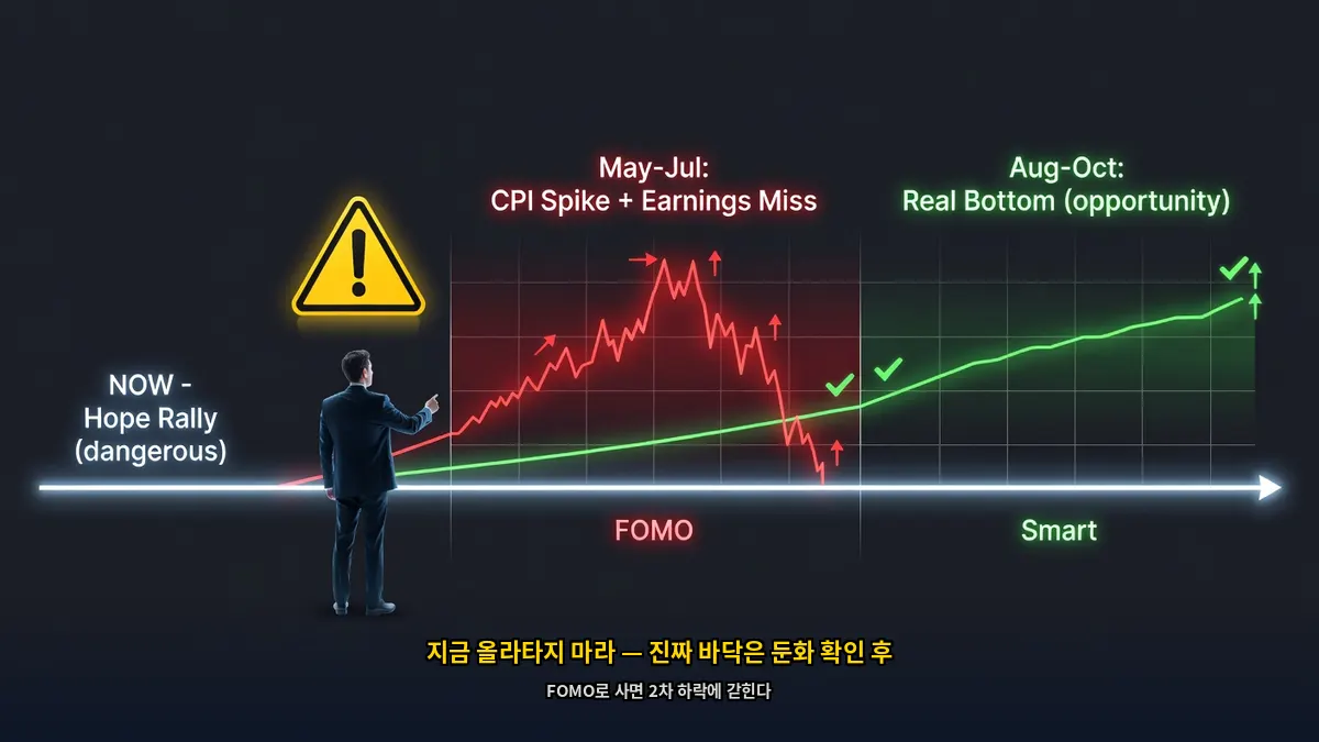 투자타이밍-FOMO경고-경기둔화후-바닥매수-전략