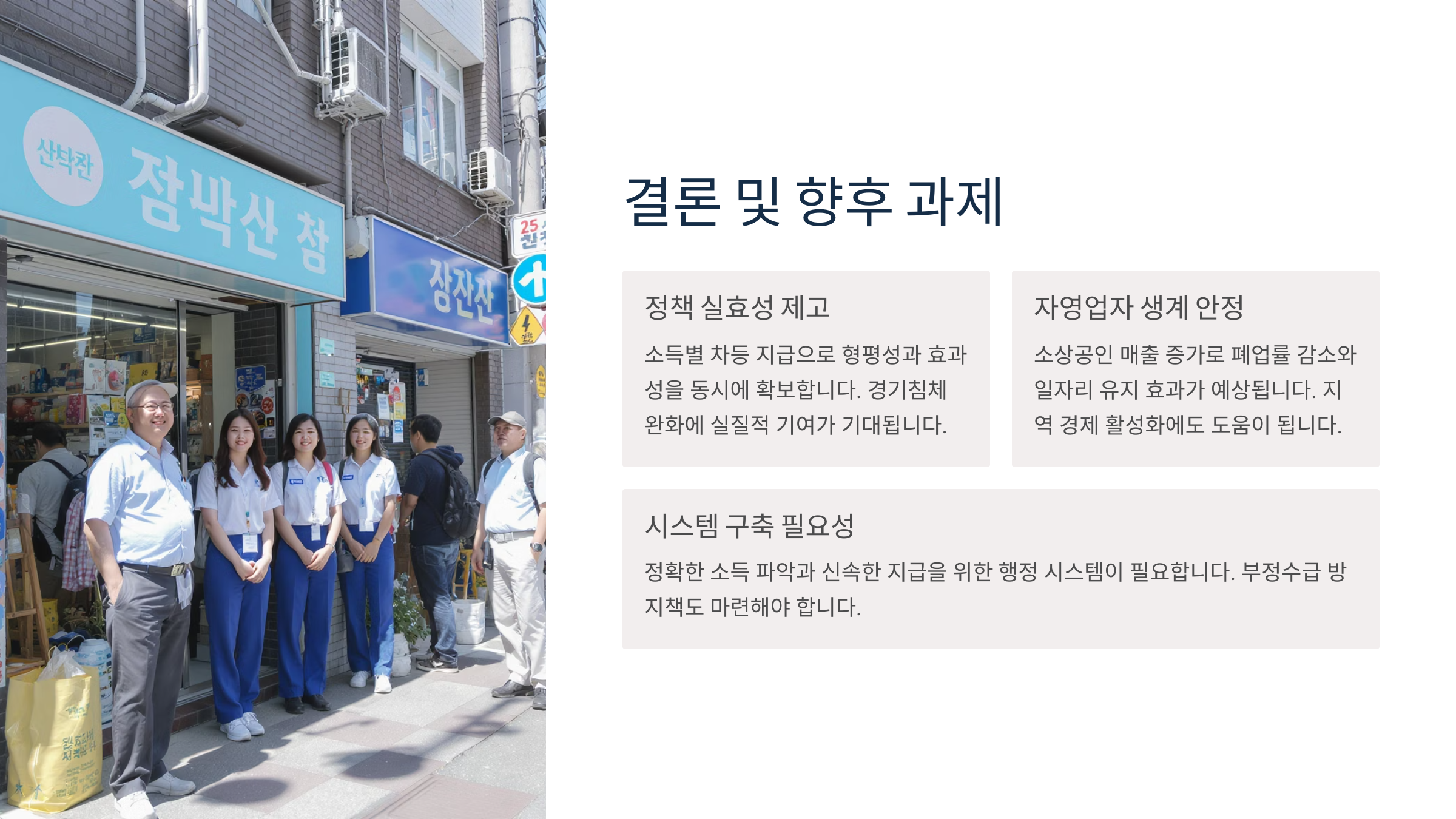 2025 민생회복 소비쿠폰 지급관련 안내