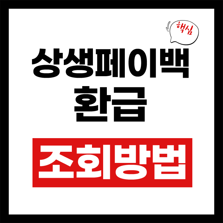 상생페이백 환급