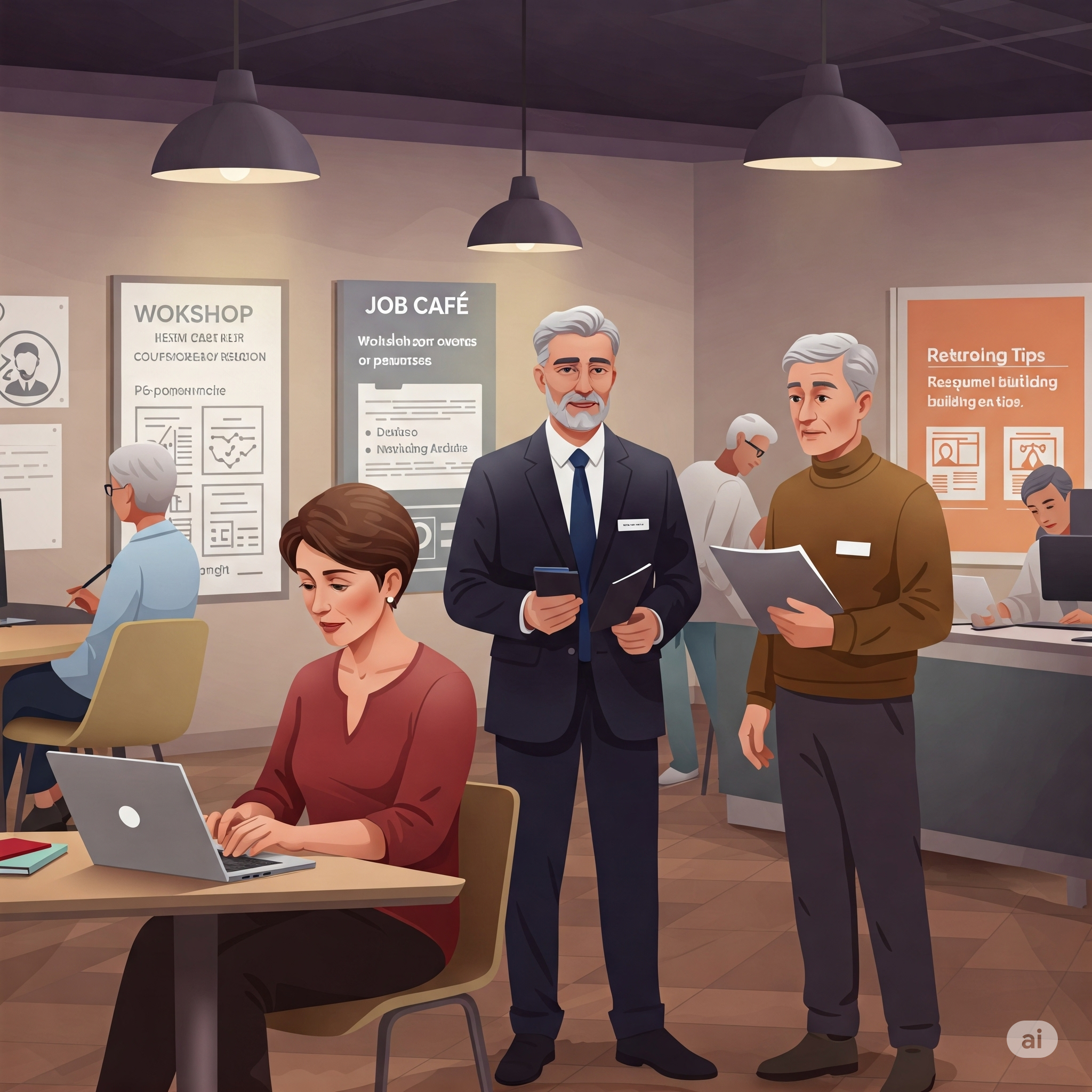 중장년 일자리 카페, 혼자서도 정보 찾는 팁