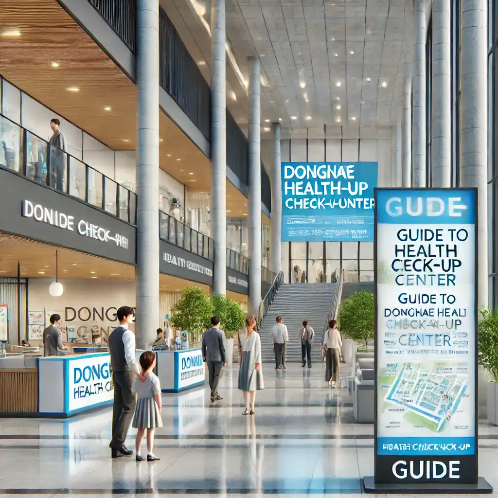 동래 건강검진센터 준비 사항 정보
