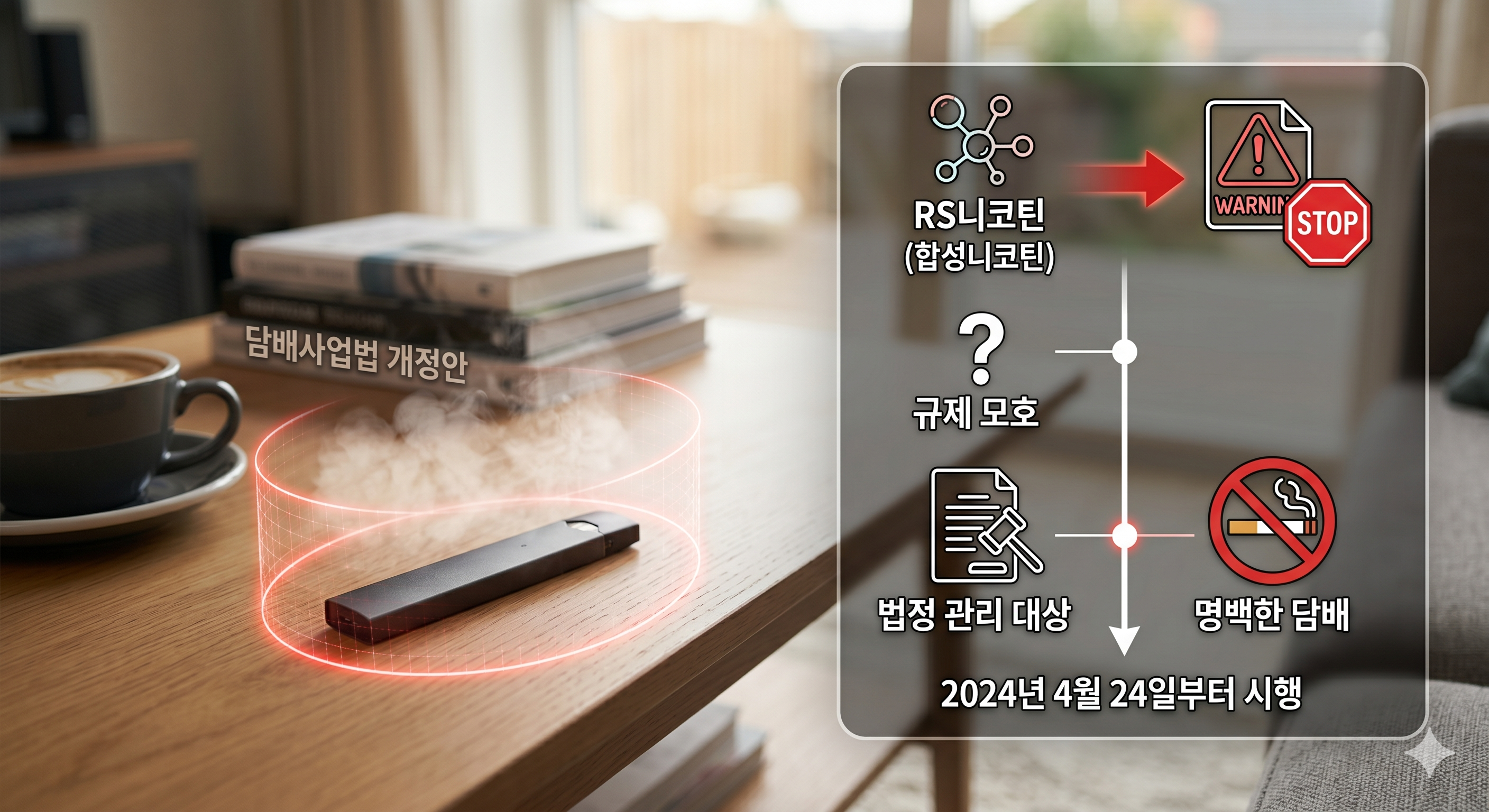 RS니코틴(합성니코틴)이 대체 뭐길래?