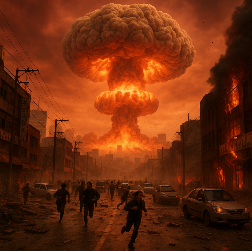 만약에 서울 용산공원에서 핵폭발이 일어난다면? 시간&middot;반경별 피해규모와 대피 방법