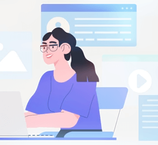 컴퓨터-하는-모습