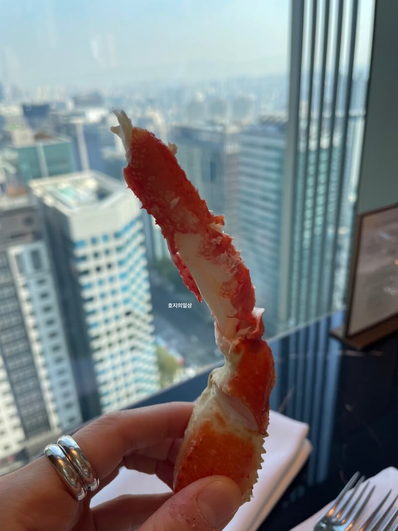 조선팰리스 콘스탄스 호텔 뷔페 런치-스팀 대게