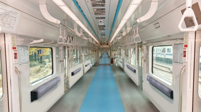 앞으로는 지하철 좌석 모두 없어진다고?...왜 'Subway car of the future' has more doors and fewer seats