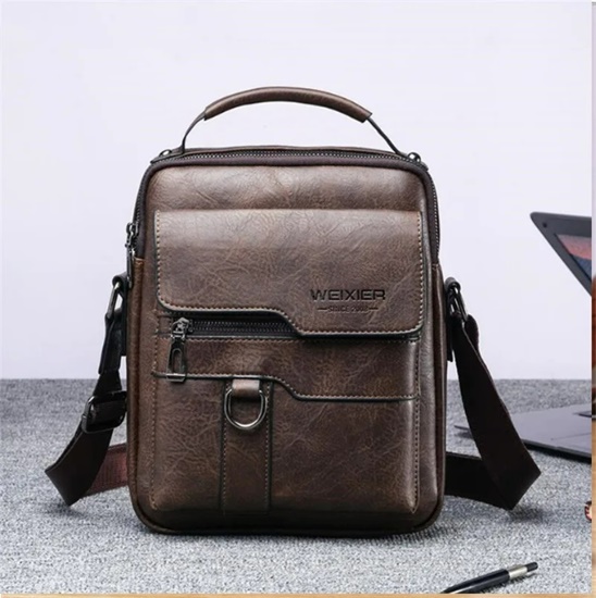 다크 브라운 숄더백