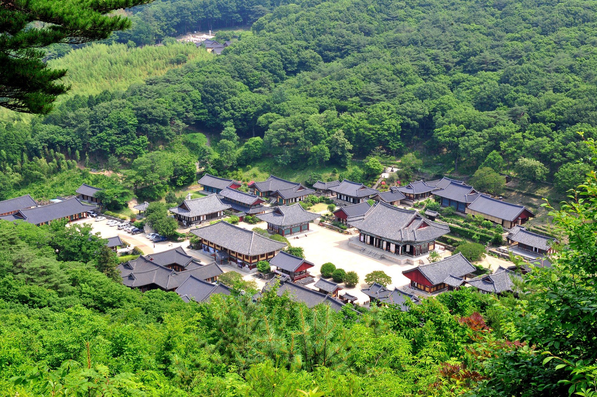 순천 송광사 전경