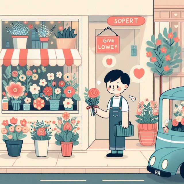꽃한송이 선물하기