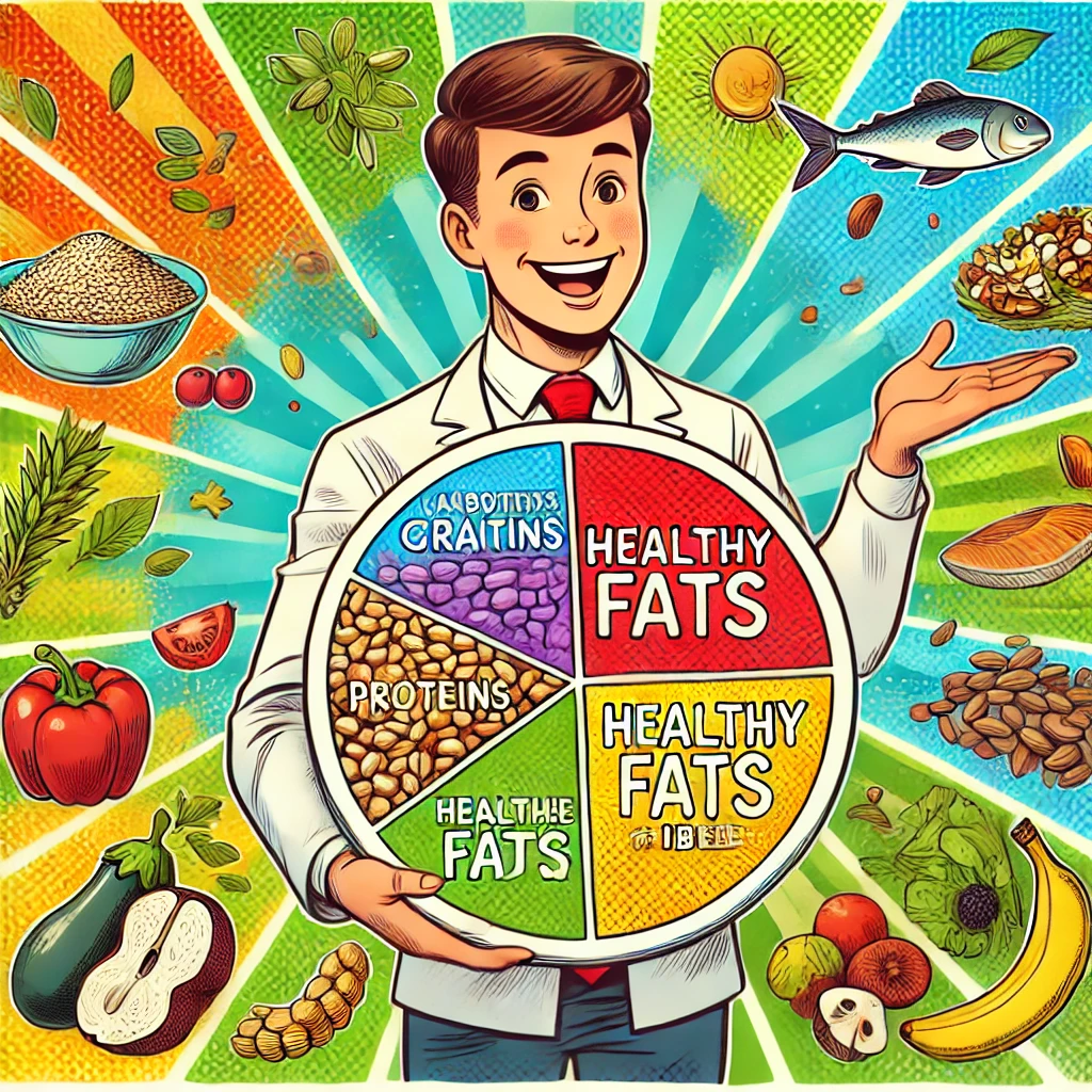 건강한 식습관을 위한 하루 권장 영양소 비율