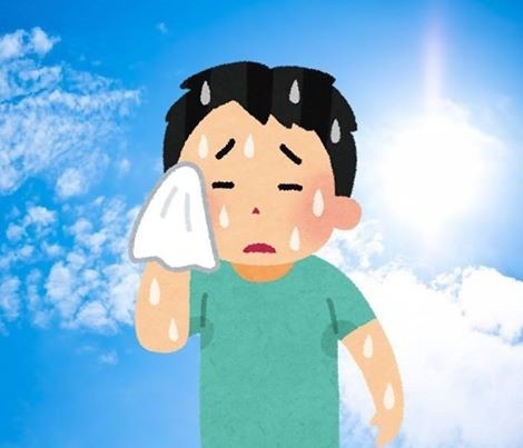 더위 먹은 사람