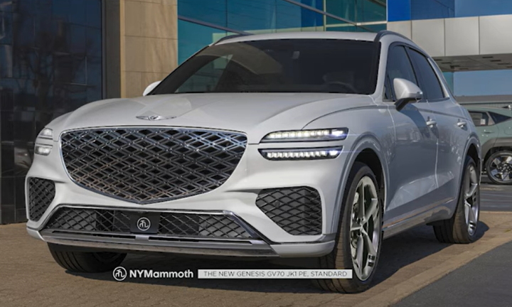 GV70 페이스리프트 예상도(출처:NY맘모스)