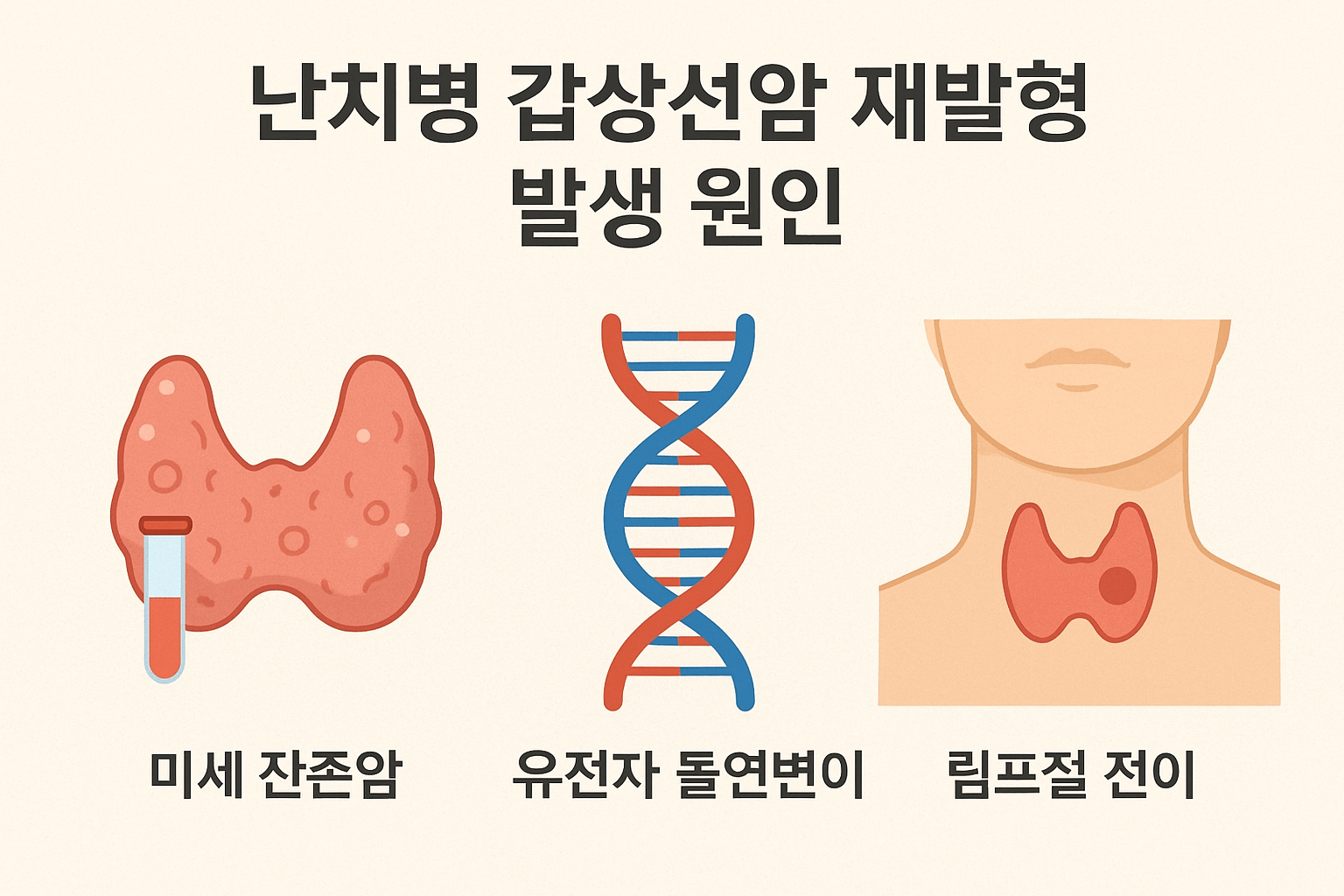 갑상선암 재발형