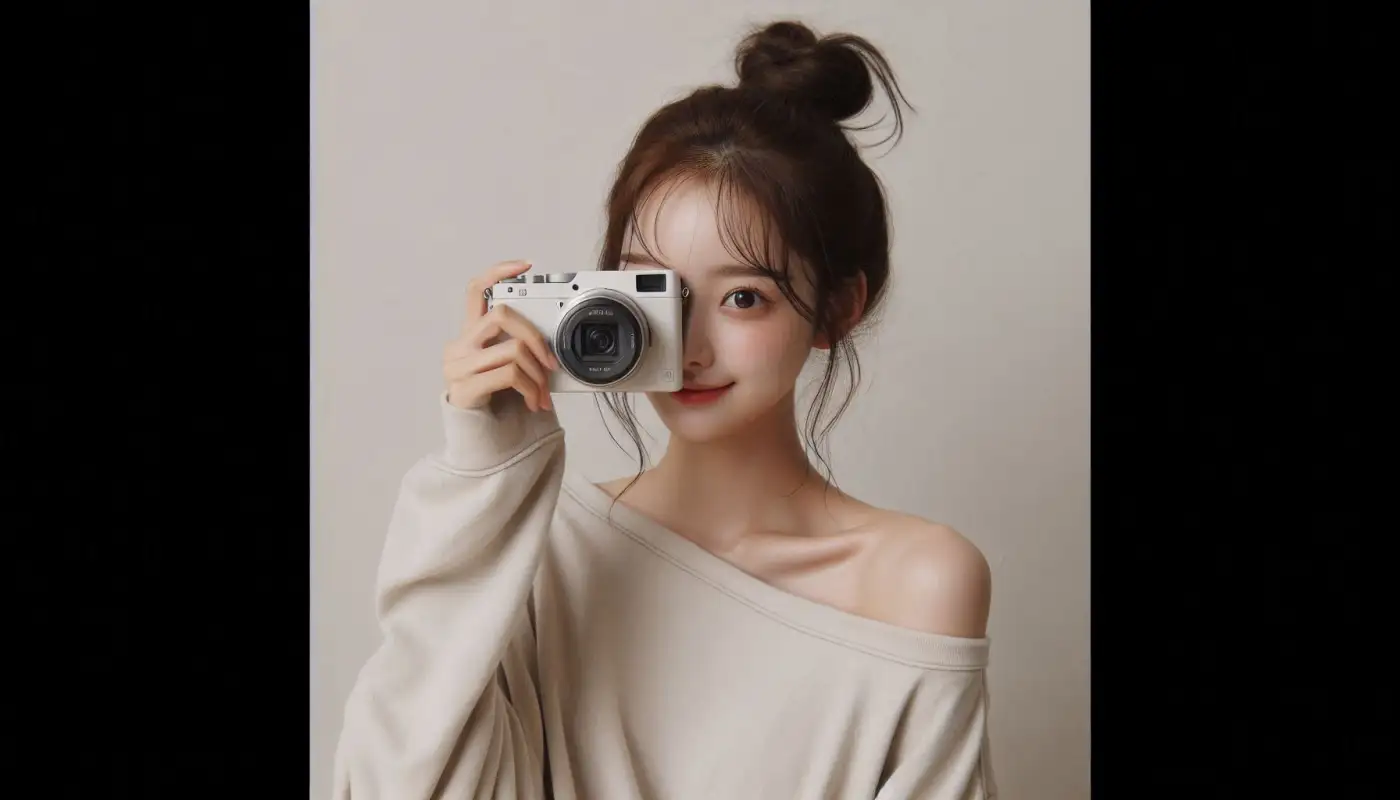 홍콩-포토스팟으로-인생샷-찍는-여성의-모습