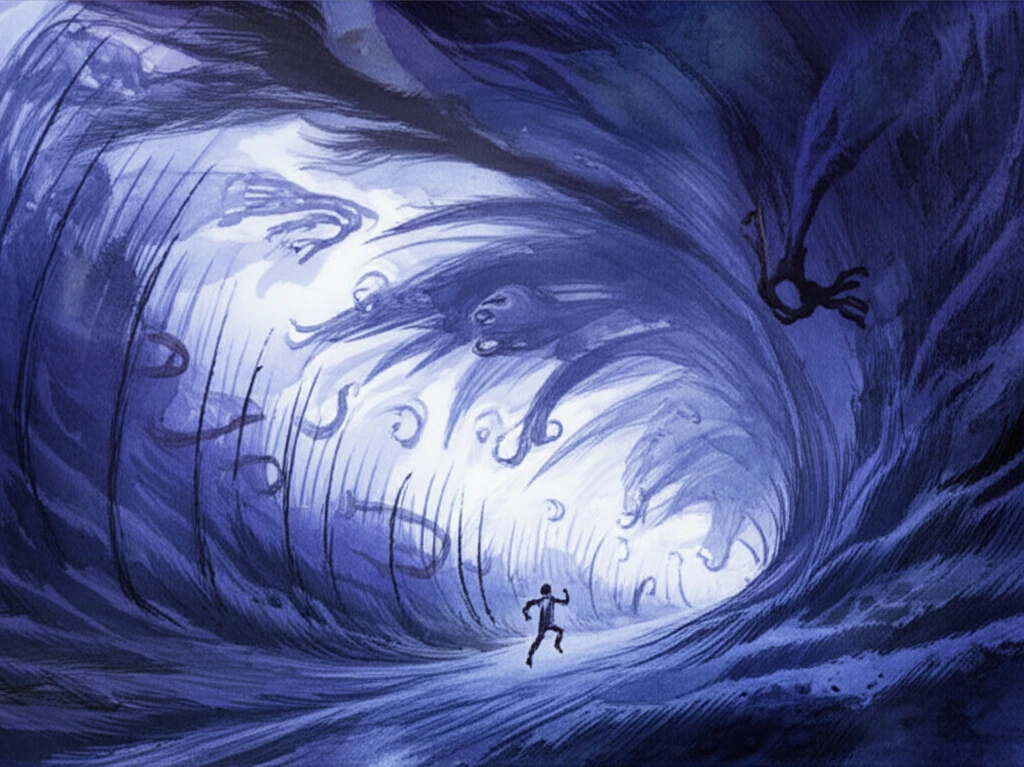 꿈 해몽: 귀신에게 쫓기는 꿈, 상황